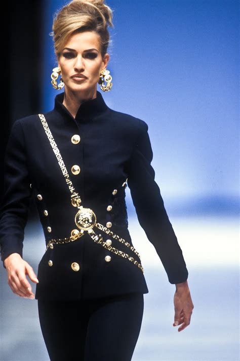 karen mulder versace|karen mulder interviews.